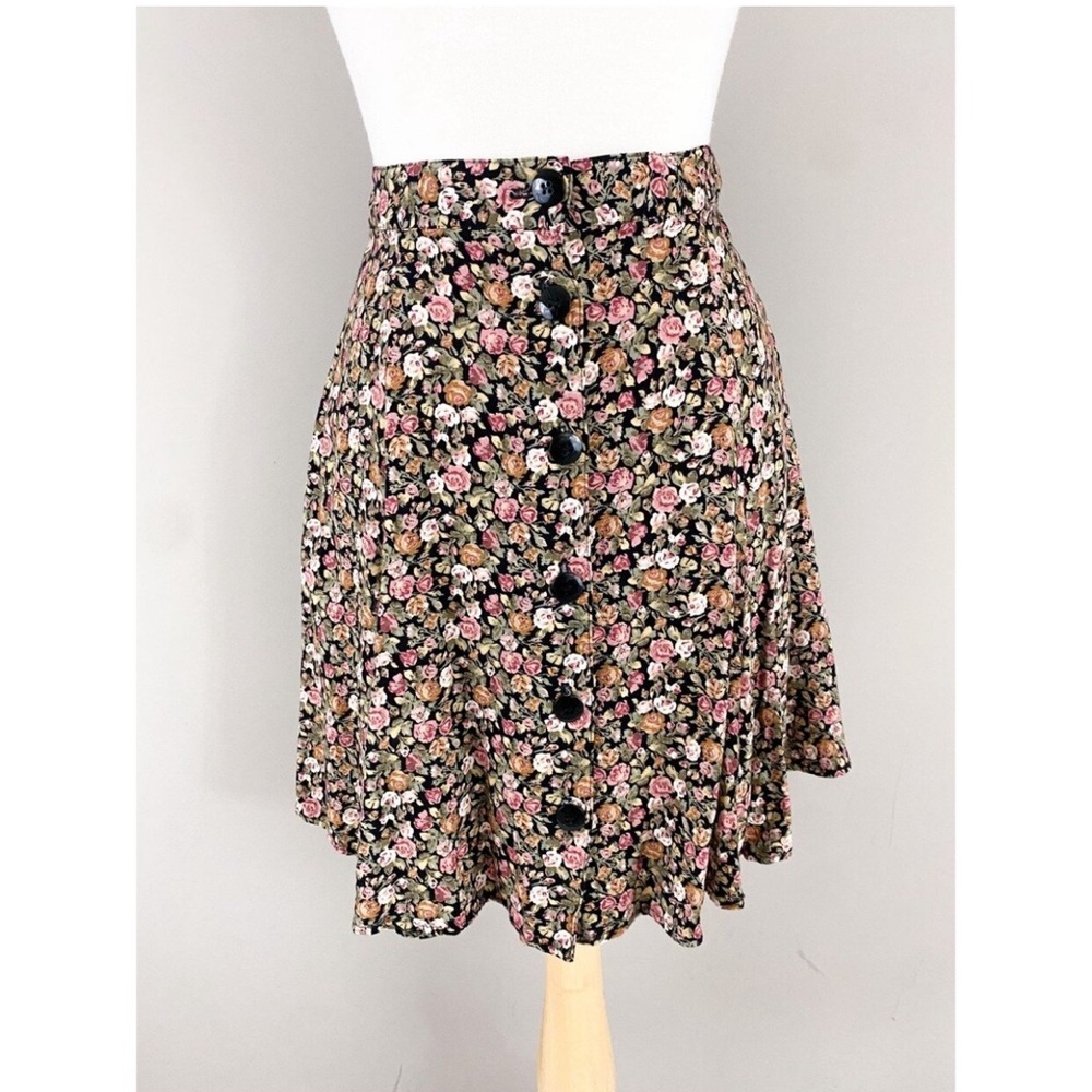 Vintage 90s Stringbean Floral Skirt